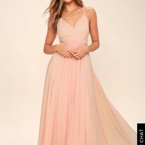 ALL ABOUT LOVE BLUSH PINK MAXI DRESS